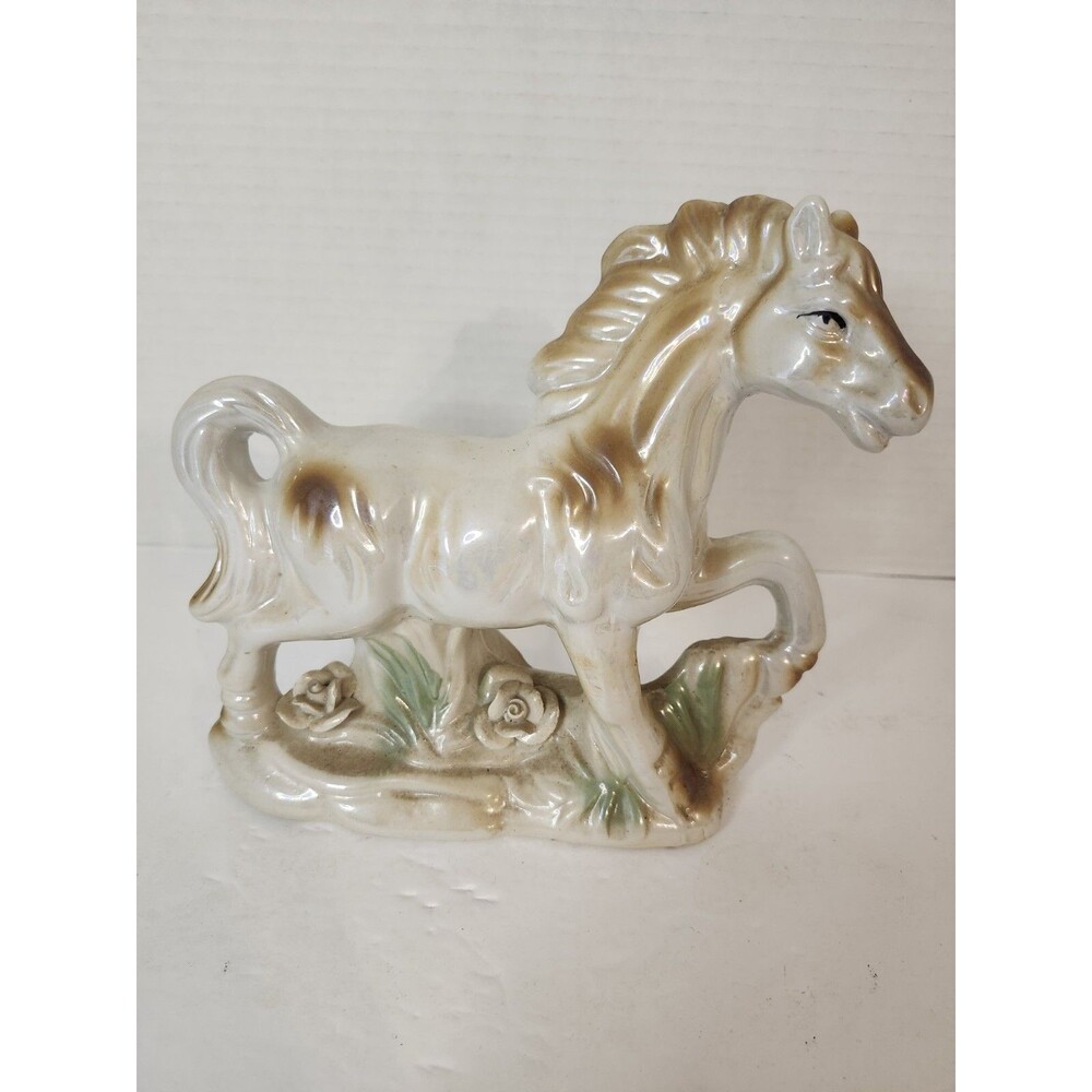 Glazed Horse Figurine